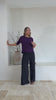 Everyday Relaxed Fit Top Dark Purple video