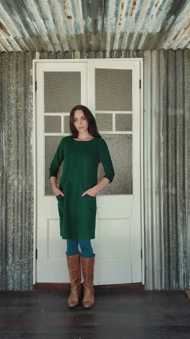 Jamie Corduroy Dress Botanical Garden video
