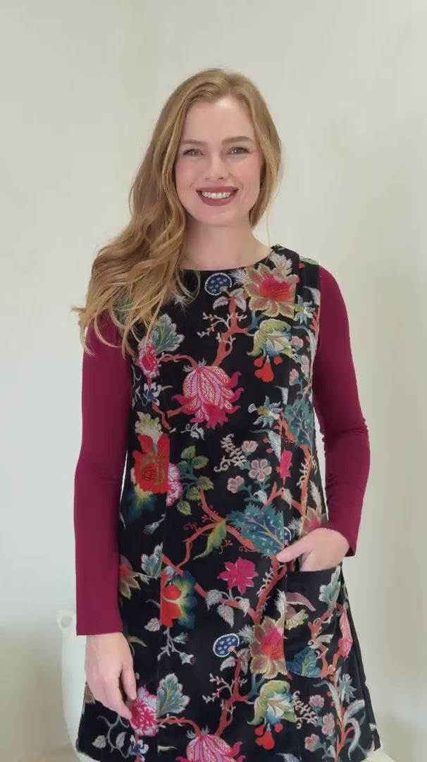 Velvet Polly Pocket Tunic Black video