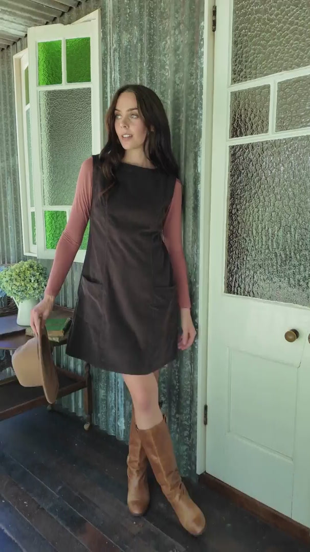 Polly Pocket Corduroy Tunic Ganache video