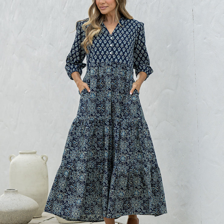 Moonflower Tiered Maxi Dress