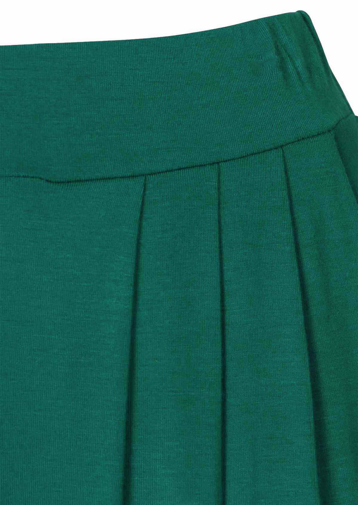 Green pleated skirt outlet australia