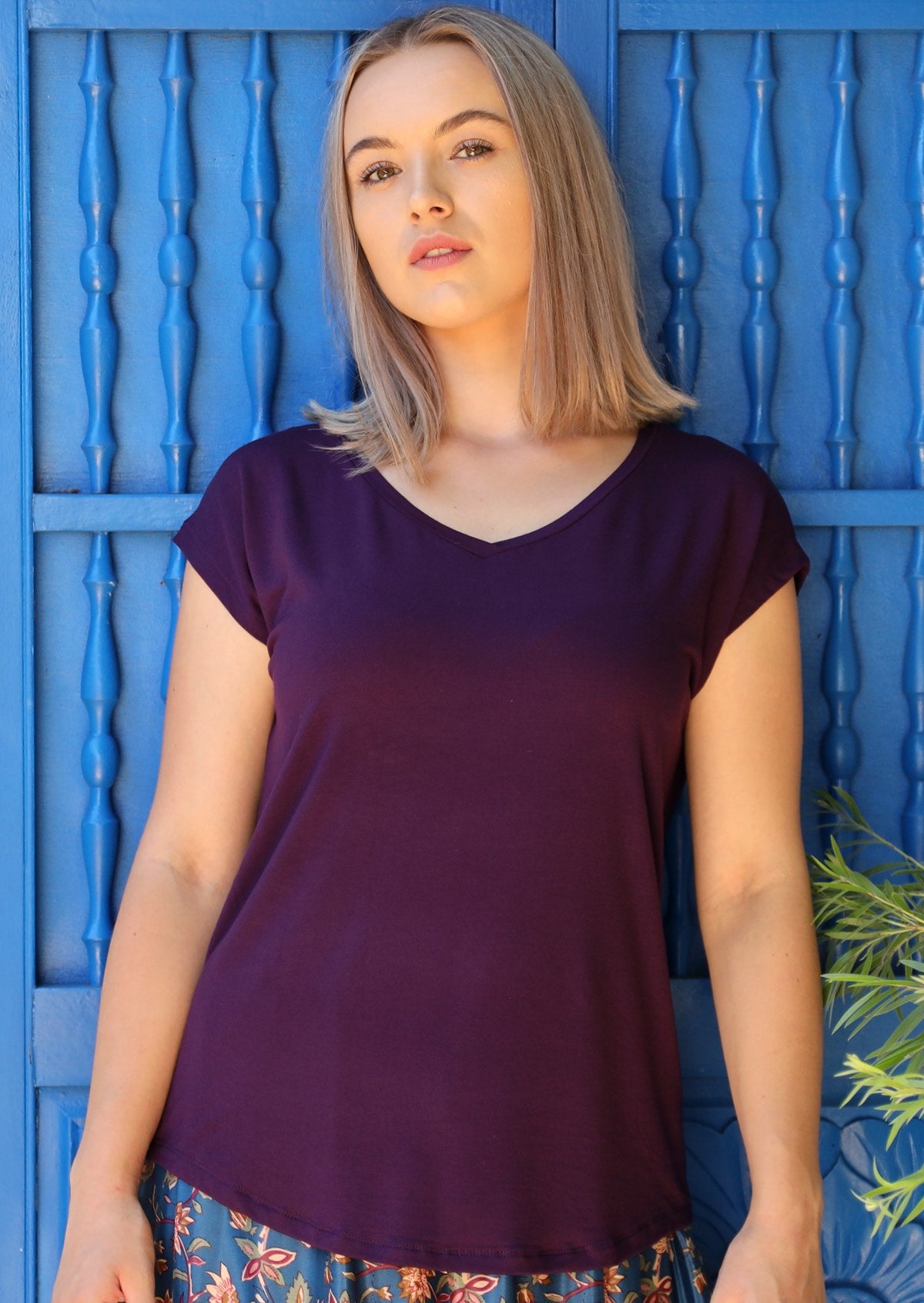 Purple t shirts store australia