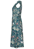 Side View Short Sleeve Cotton Womens Dress